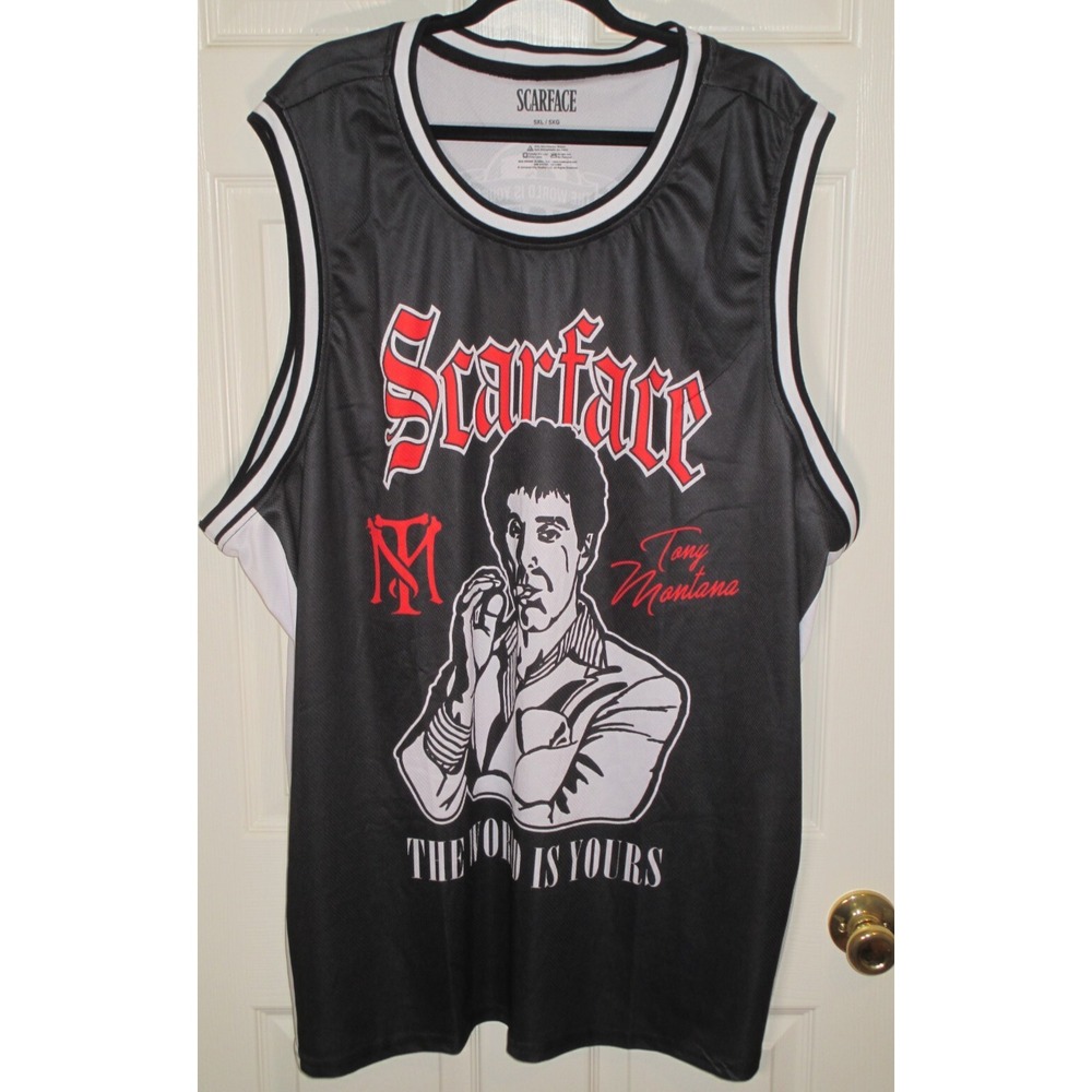 NEW Scarface The World is Yours Tony Montana Jersey 5XL NWOT